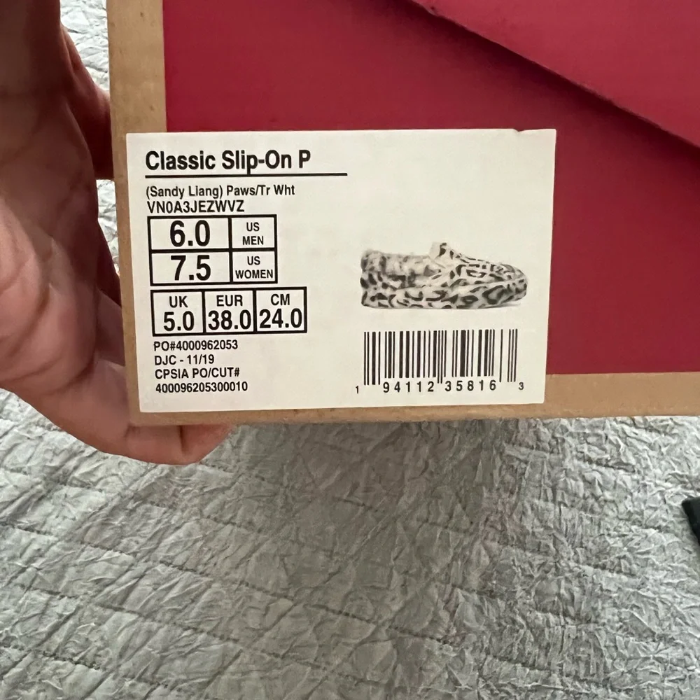 VANS-SANDY LIANG FUR PLATFORM SLIP ONS *NWT* - Picture 11 of 11